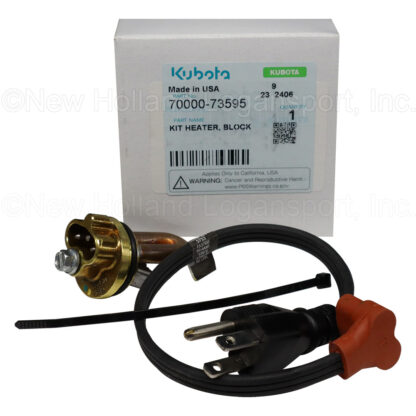 Kubota Block Heater Kit Part # 70000-73595