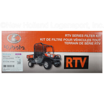 Kubota RTV Filter Kit Part # 77700-01818