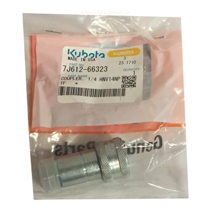 Kubota Coupler 1/4" HNV38NPTF Part # 7J612-66323