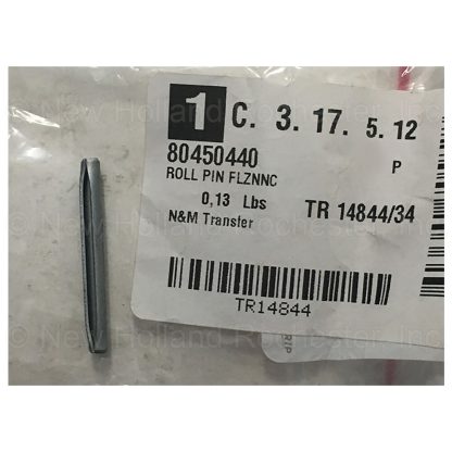 Kuhn Krause Roll Pin Part # 80450440