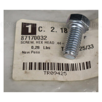 Kuhn Krause 7/16"-14 NC x 1" GR5 Hex Head Screw Part # 87170032