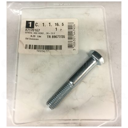 Kuhn Krause 1/2"-13 NC x 3-1/2" Hex Head Screw Part # 87170167