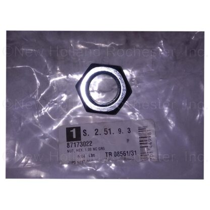 Kuhn Krause 1"-8 NC GR5 Hex Nut Part # 87173022