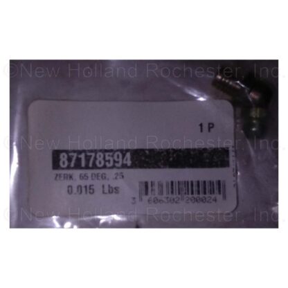 Kuhn Krause 1/4" x 65 Degree Zerk Part # 87178594