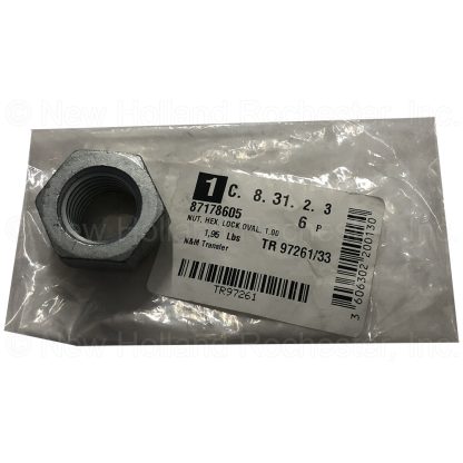 Kuhn Krause 1"-8 NC Oval Lock Nut Part # 87178605