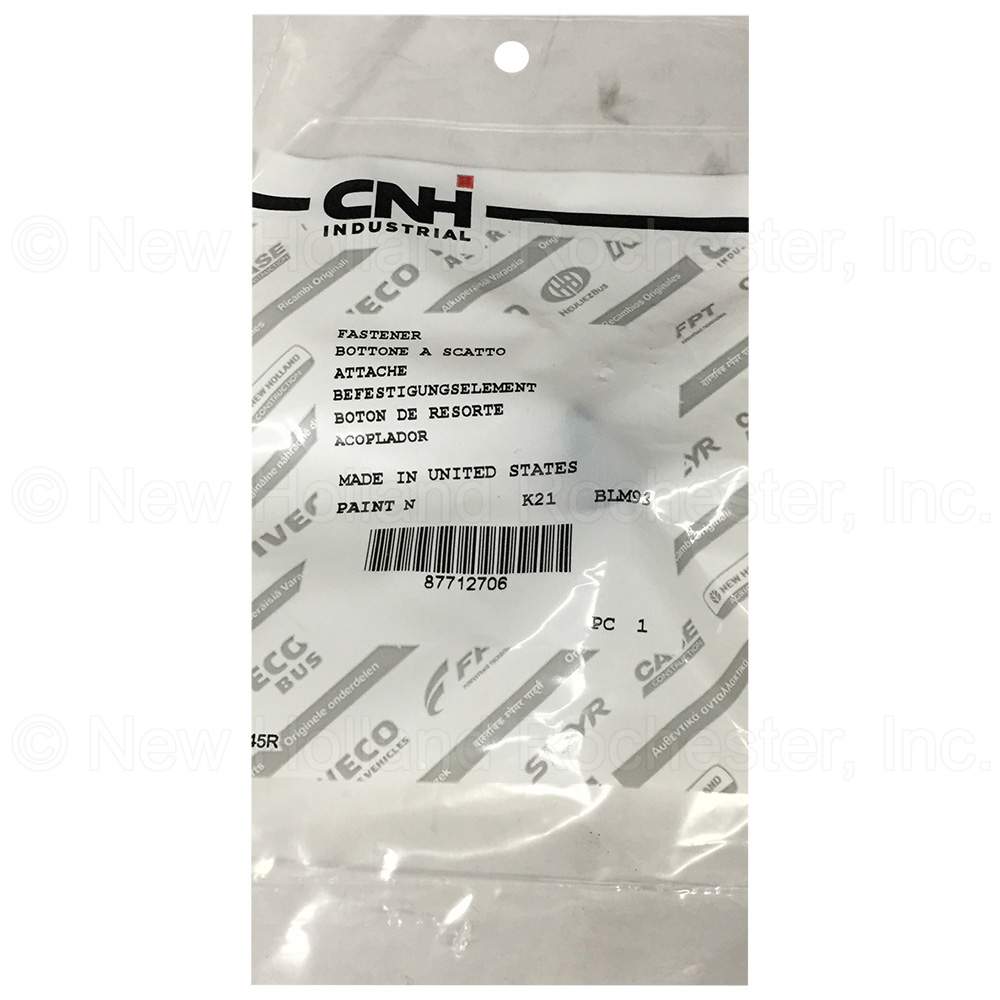 New Holland Fastener Part # 87712706 - Image 2