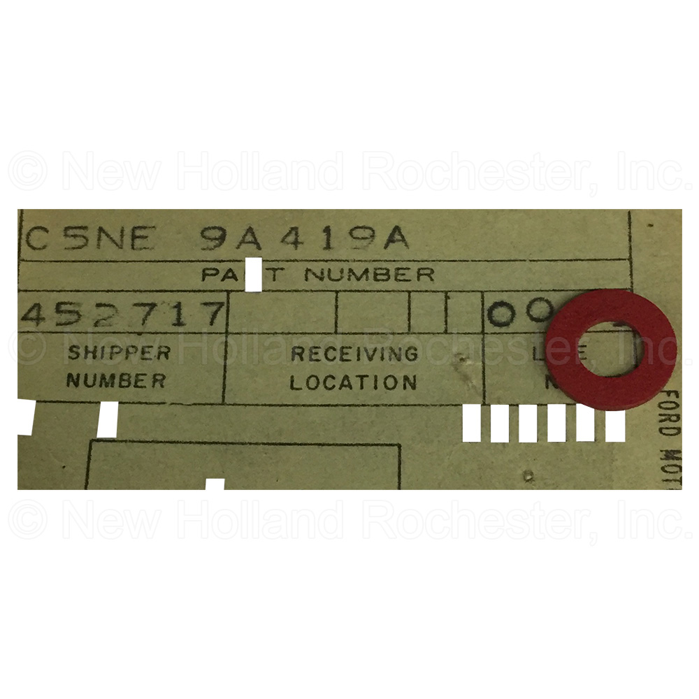 New Holland Gasket Part # C5NE9A419A