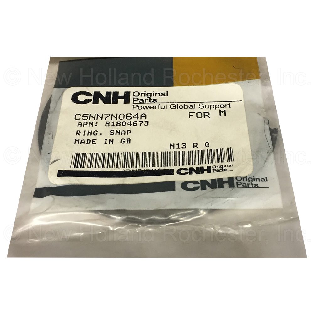 New Holland Snap Ring Part # C5NN7N064A - Image 2