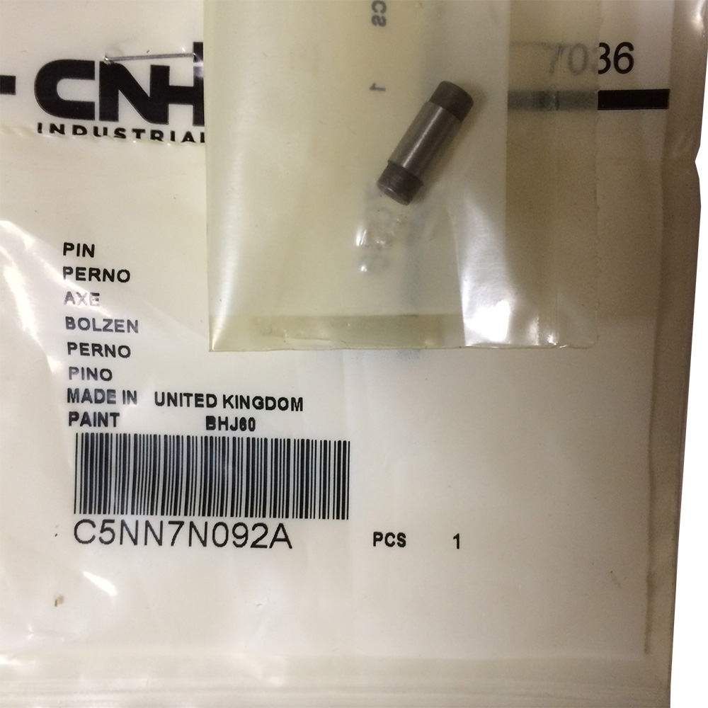 New Holland Pin Part # C5NN7N092A