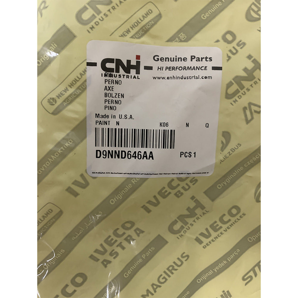 New Holland Pin Part # D9NND646AA - Image 2