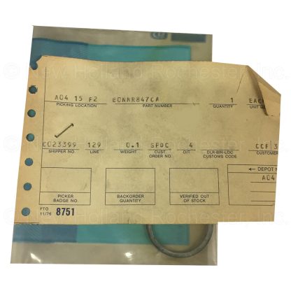 New Holland Seal Protection Part # E0NNR847CA