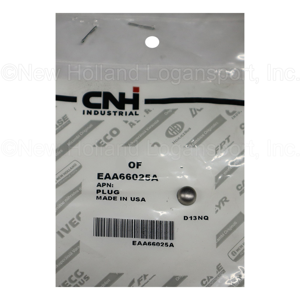 New Holland Plug Part # EAA66025A