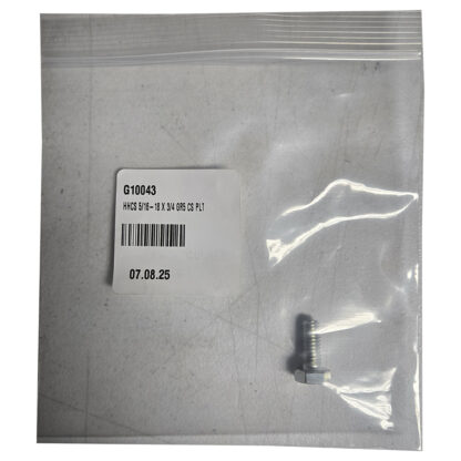 Kinze 5/16"-18 x 3/4" Hex Head Cap Screw Part # G10043