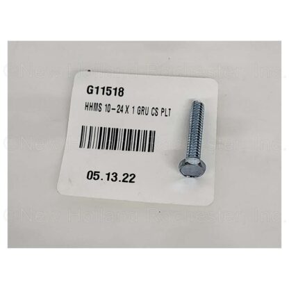 Kinze Hex Head Machine Screw 10-24 x 1"  Part # G11518