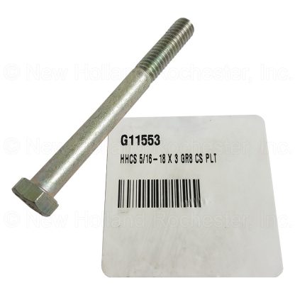 Kinze Hex Head Cap Screw 5/16"-18 X 3" Part # G11553