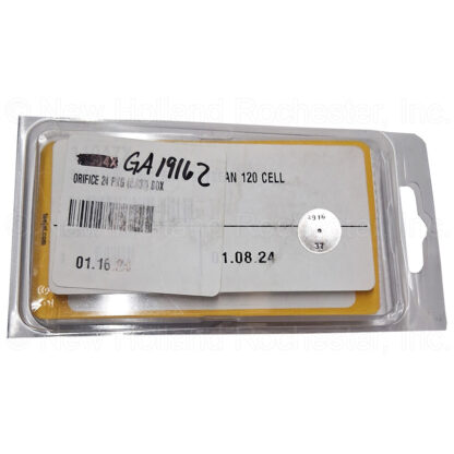 Kinze Orifice Package .037  Part # GA19162