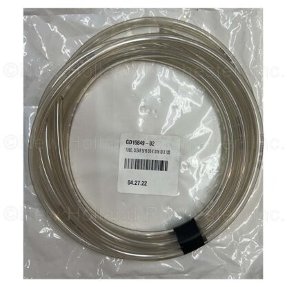Kinze Clear Plastic Tubing 5/16" x 3/16" x 120" Part # GD15849-02