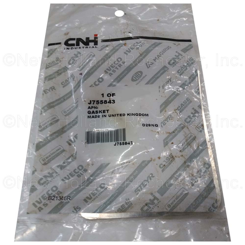 New Holland Gasket Part # J755843 - Image 2