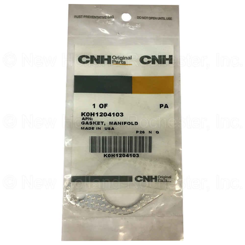 New Holland Manifold Gasket Part # K0H1204103 - Image 3