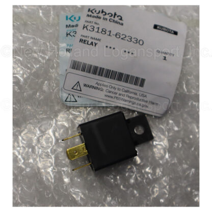 Kubota #49400 Relay Part # K3181-62330