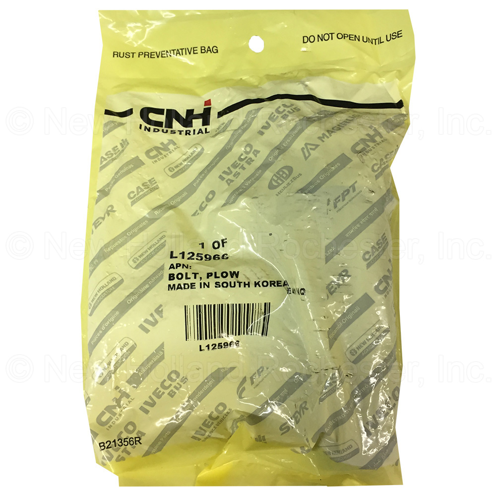 New Holland Screw Part # L125966 - Image 2