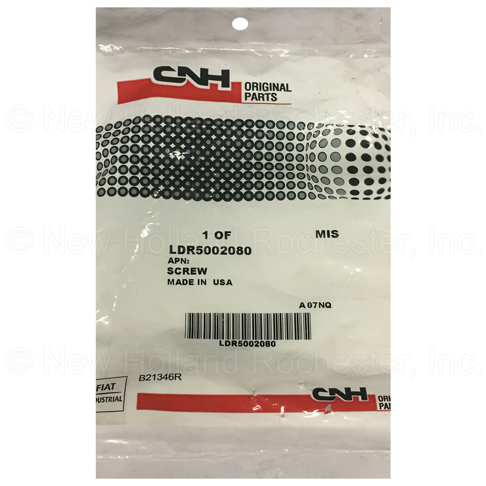 New Holland Screw Part # LDR5002080 - Image 2