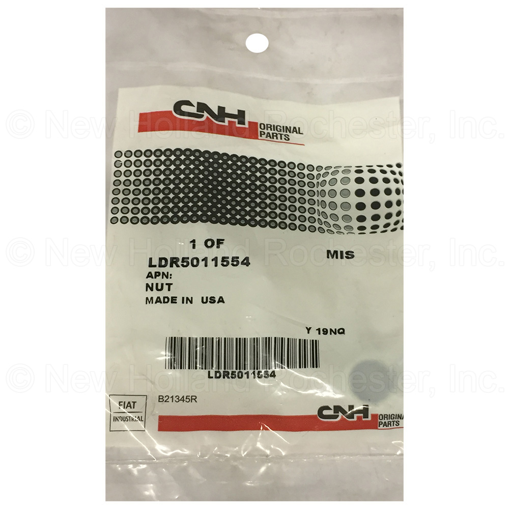 New Holland Nut Part # LDR5011554 - Image 2