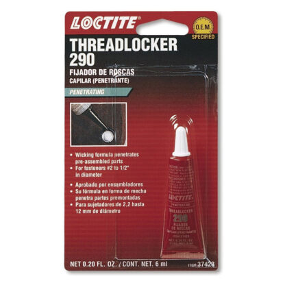 LOCTITE Threadlocker 290 6ml Tube Part # MC37423