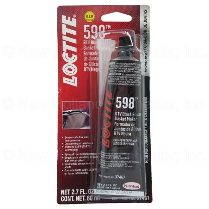 LOCTITE 598 RTV Black Silicone Gasket Maker 80ml Tube Part # MC37467