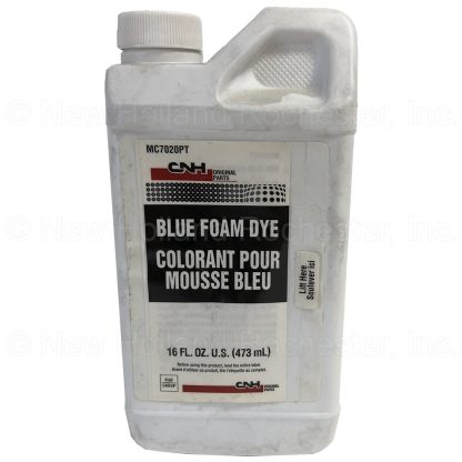 New Holland Blue Foam Dye Part # MC7020PT