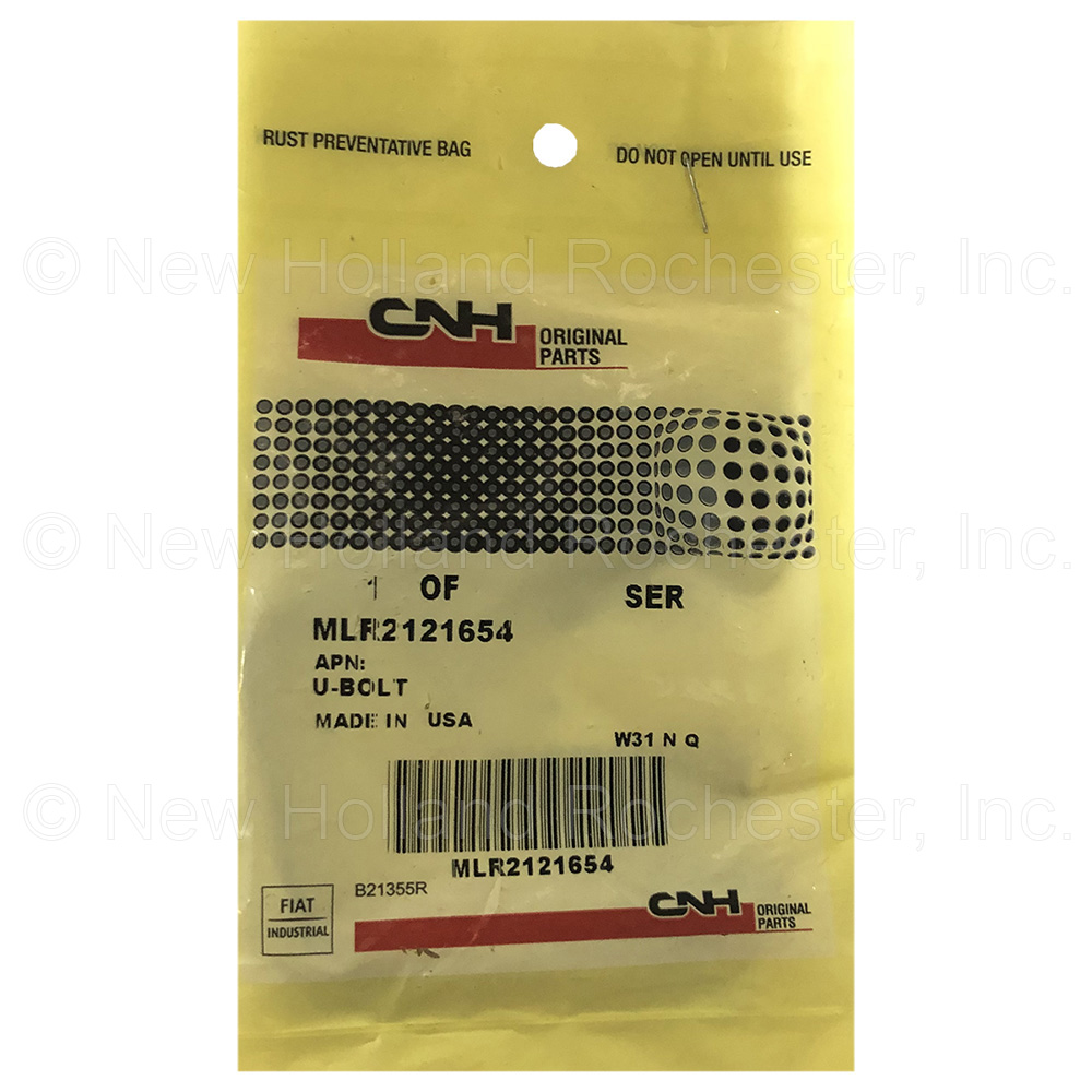 New Holland U-Bolt Part # MLR2121654 - Image 3