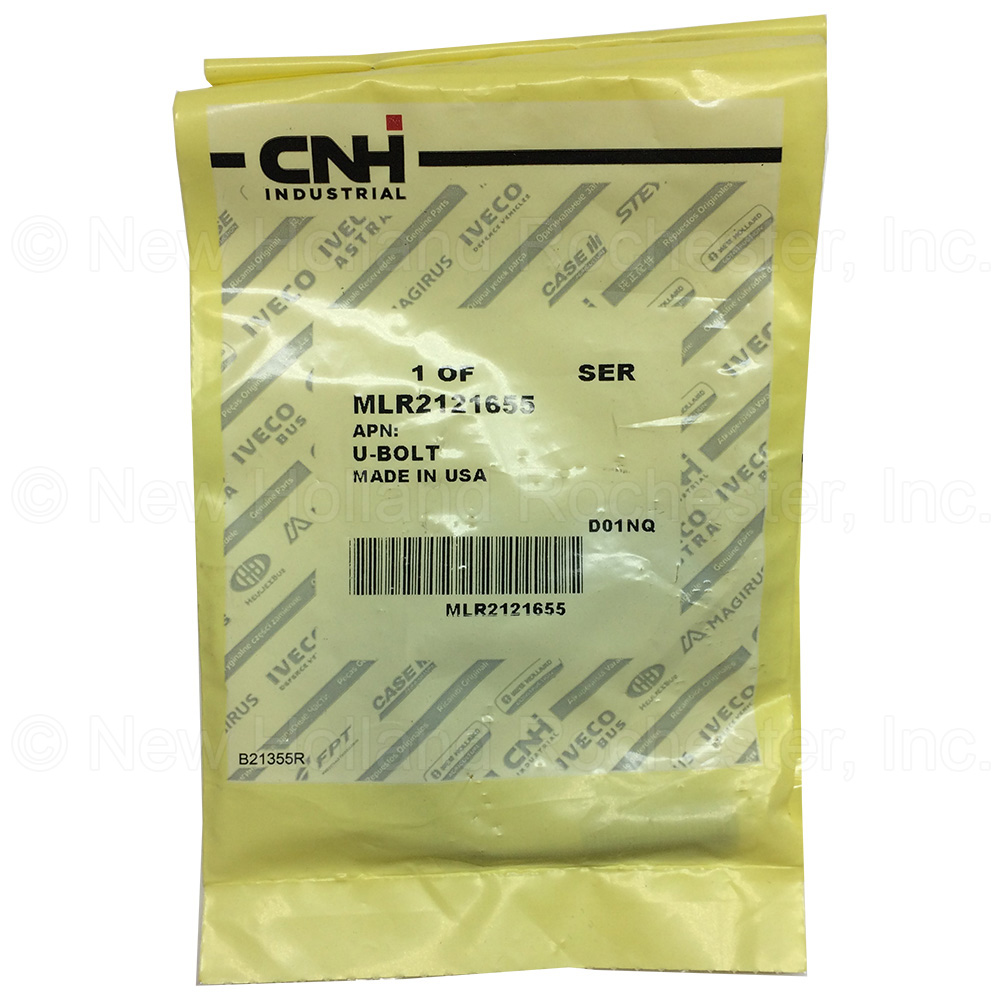 New Holland U-Bolt Part # MLR2121655 - Image 3