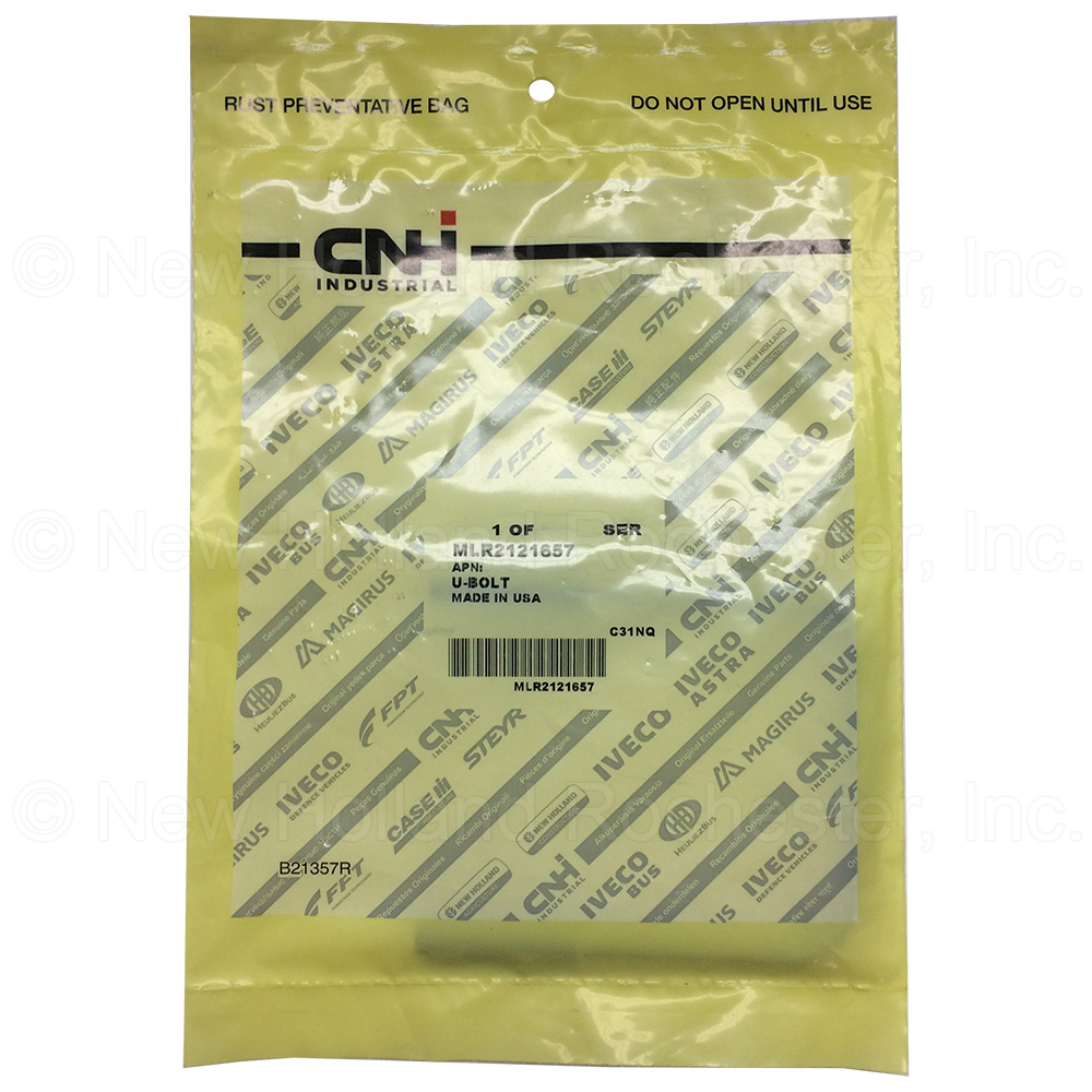 New Holland U-Bolt Part # MLR2121657 - Image 3
