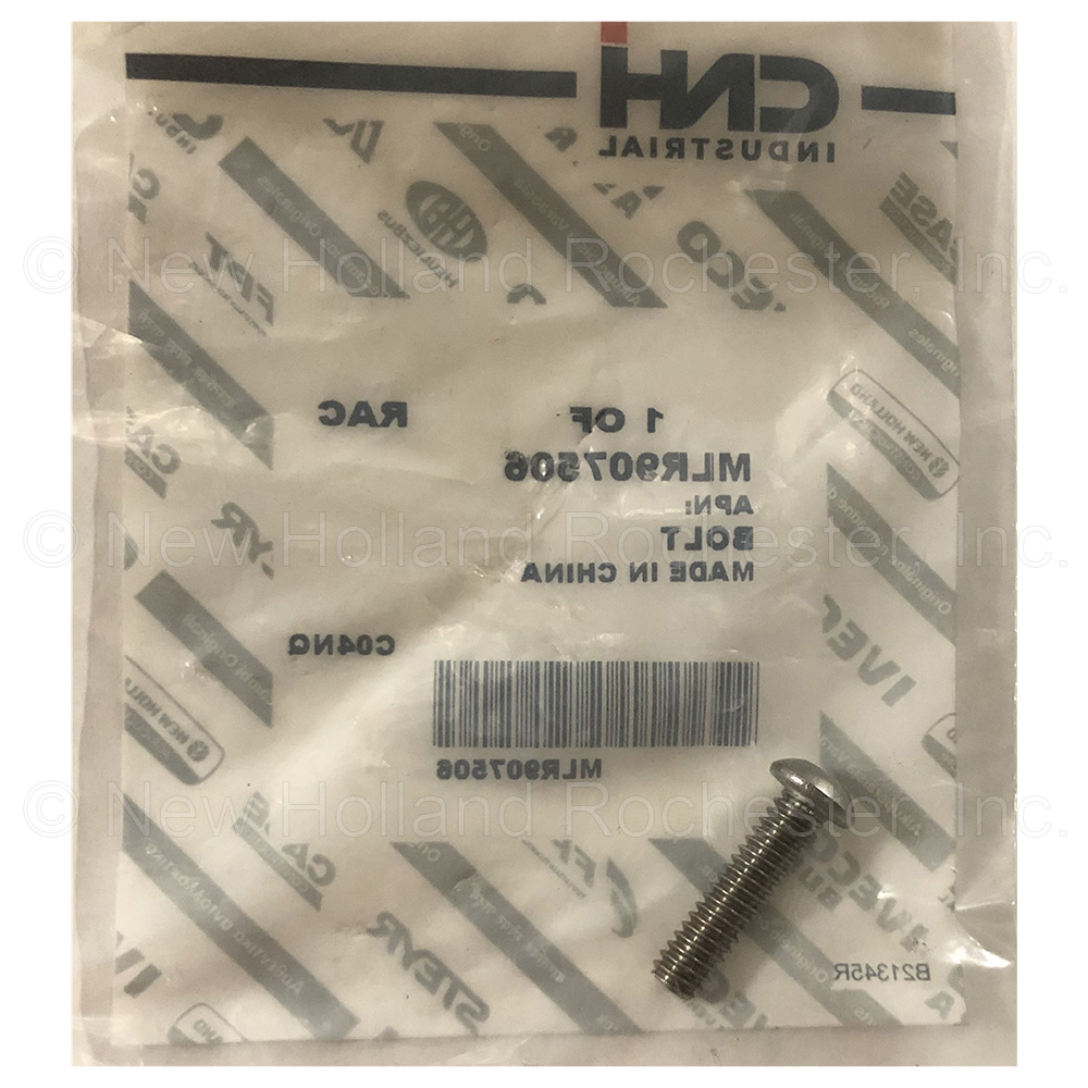 New Holland Bolt Part # MLR907506