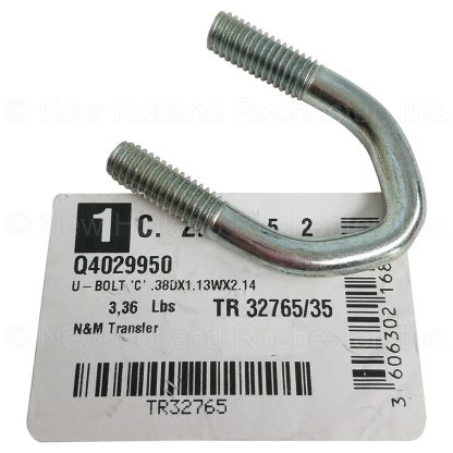 Kuhn Krause "C" Style U-Bolt 0.38" Dia x 1.12" W x 2.12" L Part # Q4029950