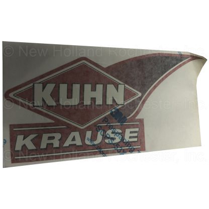 Kuhn Krause Wave 6" Left-Hand Decal Part # Q4033320
