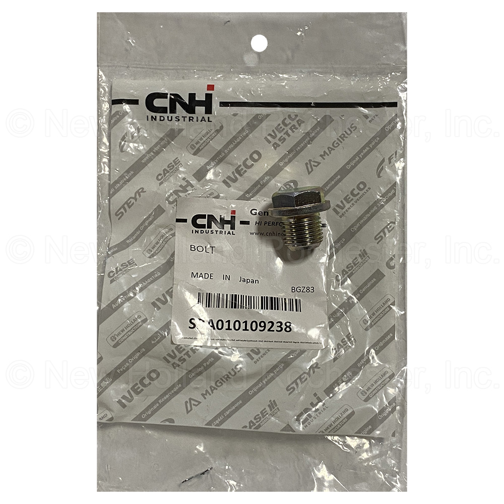 New Holland Bolt Part # SBA010109238