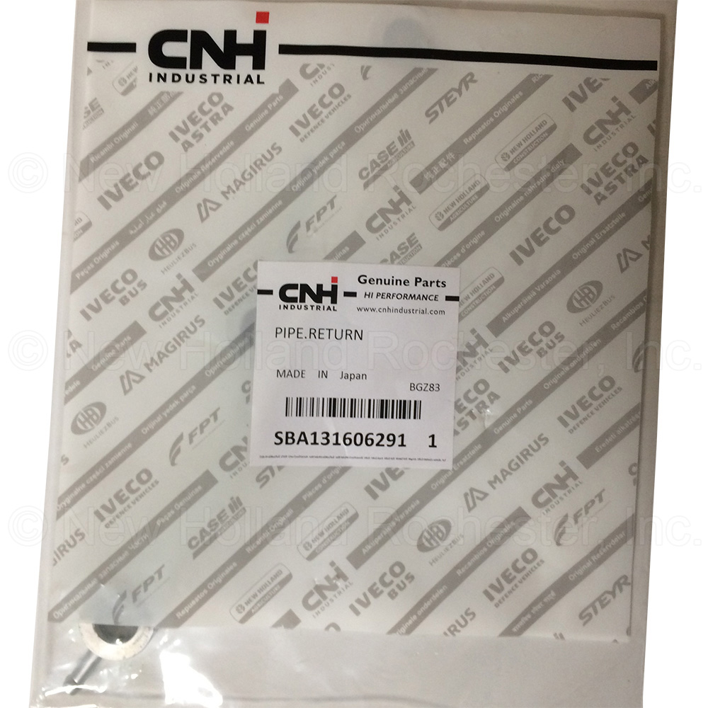 New Holland Rigid Tube Part # SBA131606291 - Image 3