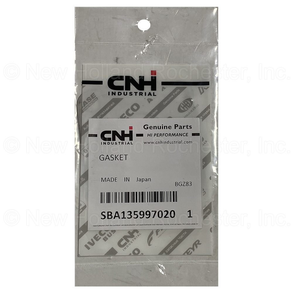 New Holland Gasket Part # SBA135997020 - Image 2