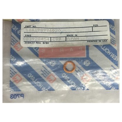New Holland Washer Part # SBA198996020