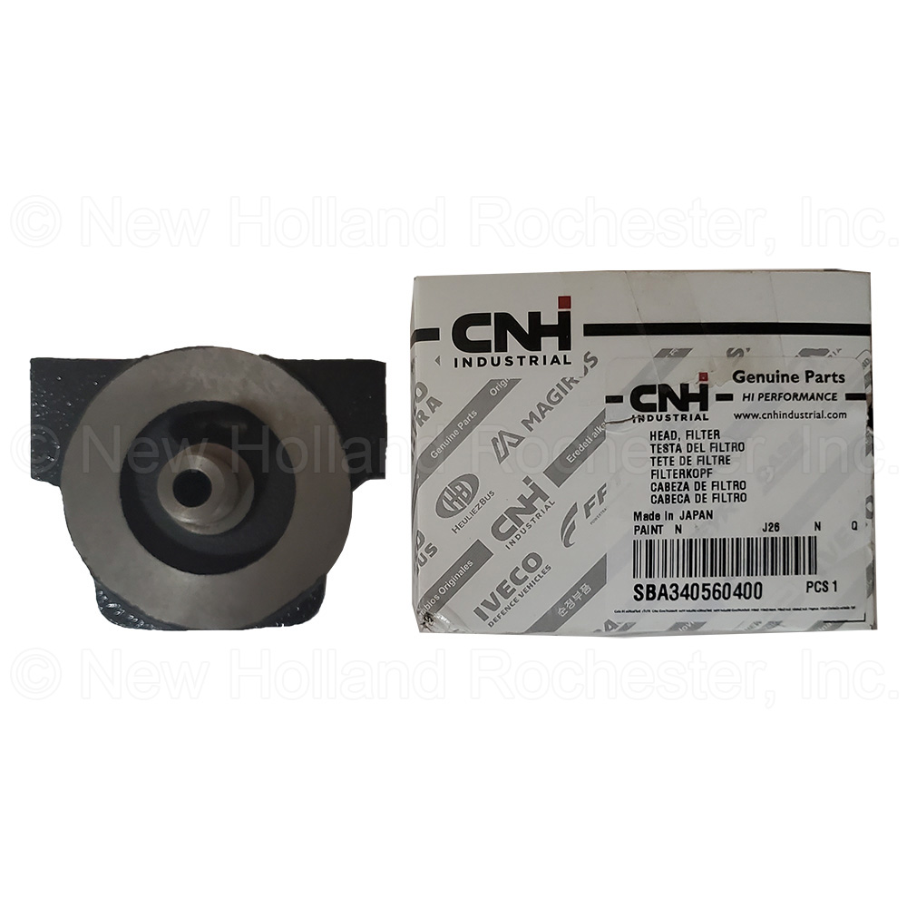 New Holland Filter Head Part # SBA340560400 - Image 3