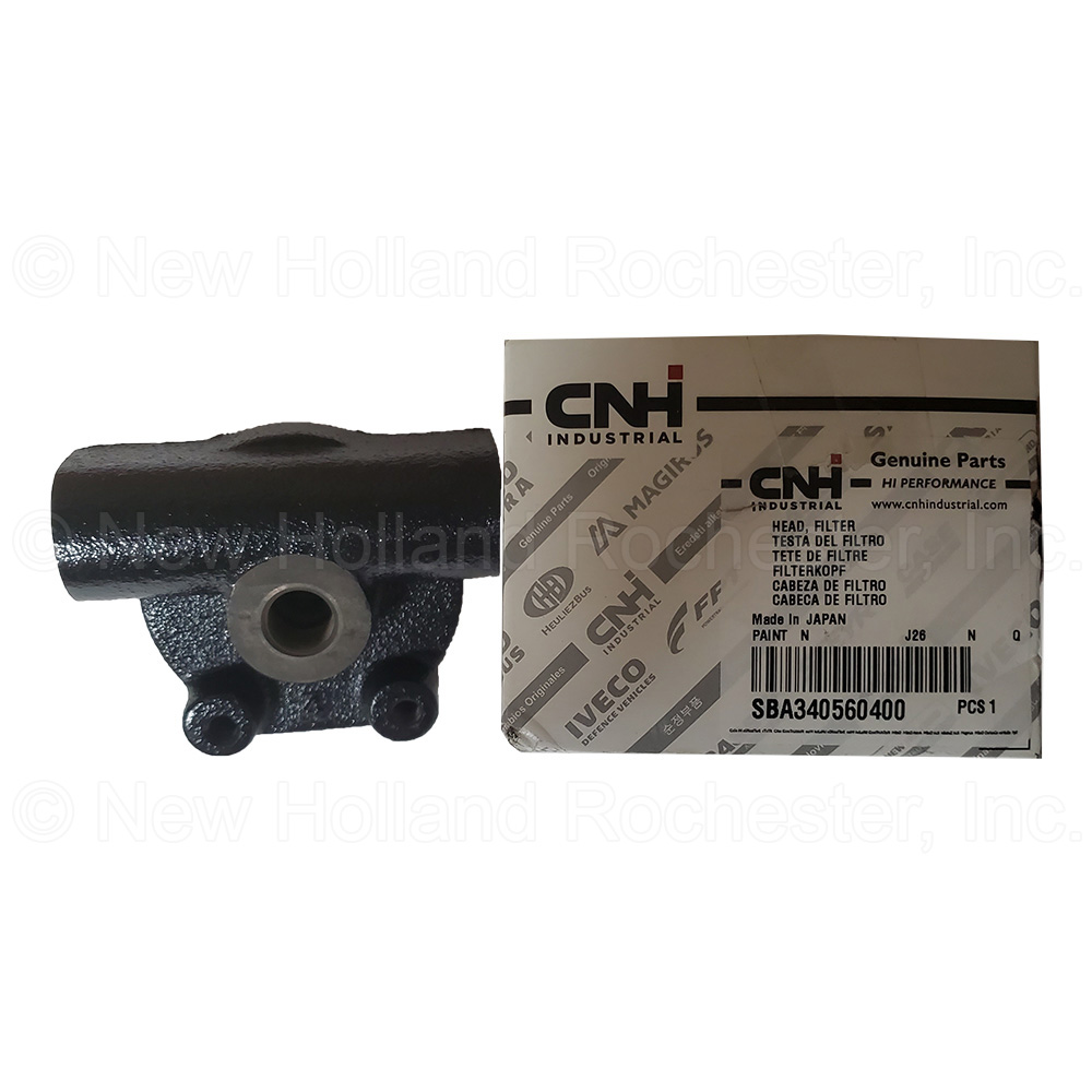 New Holland Filter Head Part # SBA340560400