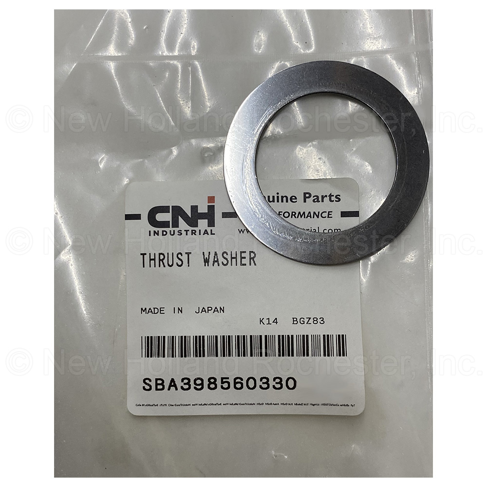 New Holland Thrust Washer Part # SBA398560330