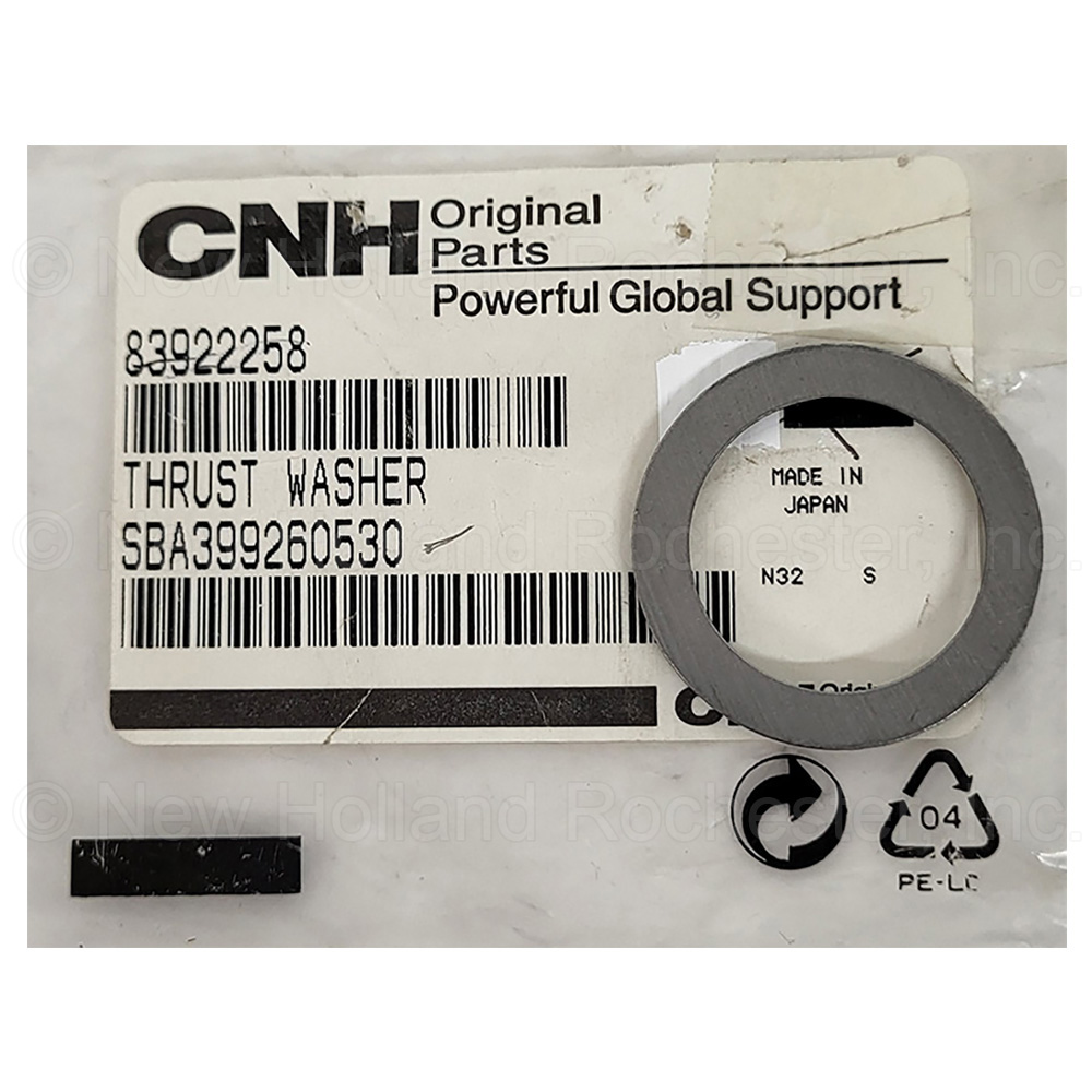 New Holland Thrust Washer Part # SBA399260530
