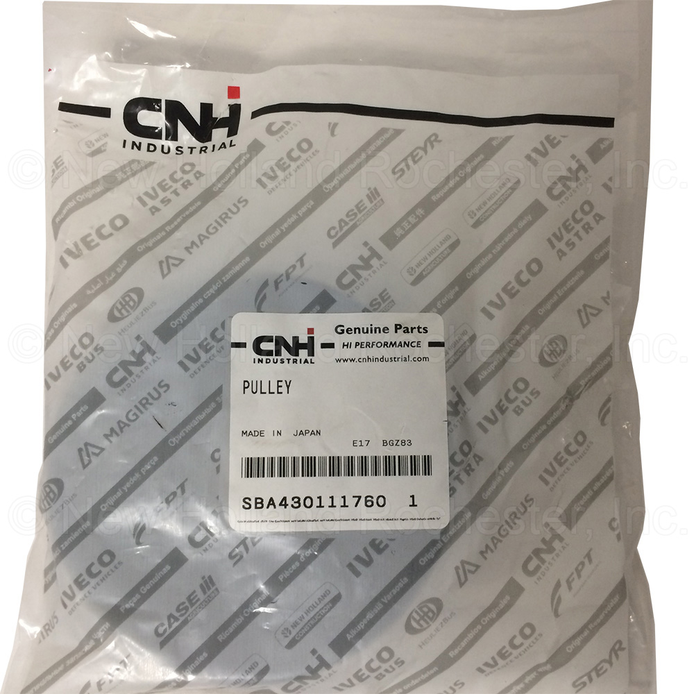 New Holland Pulley Part # SBA430111760 - Image 3
