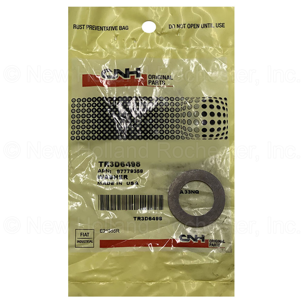 New Holland Washer Part # TR3D6498