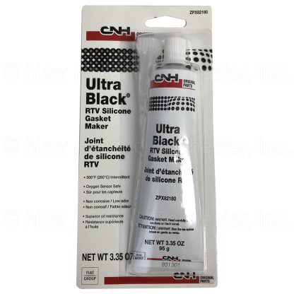 New Holland Ultra Black RTV Silicone Gasket Maker Part # ZPX82180