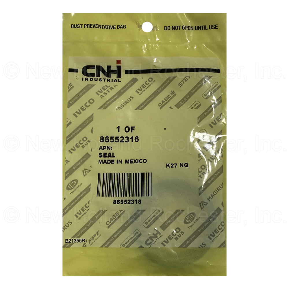 New Holland Seal Part # 86552316 - Image 2