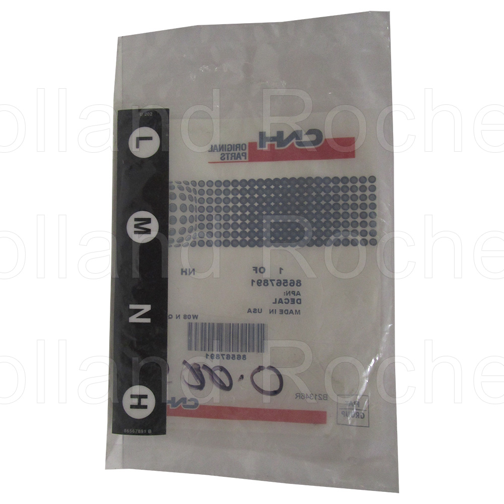 New Holland Decal Part # 86567891