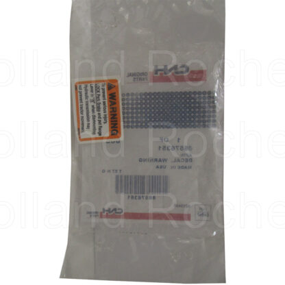 New Holland Warning Decal Part # 86576351